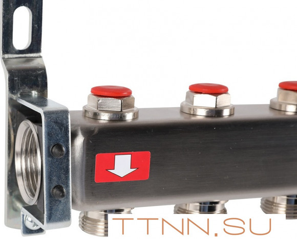 Для отопления Rommer 1"/3/4"x8 с запорными клапанами (RMS-3201-000008) Для отопления Rommer 1"/3/4"x8 с запорными клапанами (RMS-3201-000008)