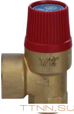 Клапан предохранительный 25 x 1/2" STOUT SVS-0001-002515 Клапан предохранительный 25 x 1/2" STOUT SVS-0001-002515