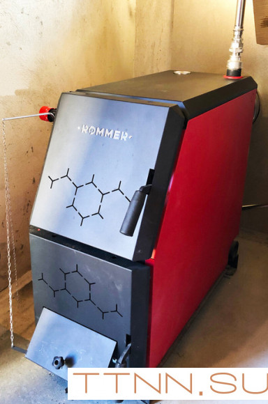 Твердотопливный котел Rommer 31 кВт