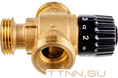 Смесительный клапан STOUT 1 НР 30-65°С KV 2,3