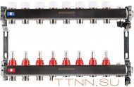 Для отопления Rommer 1"/3/4"x8 с расходомерами (RMS-1201-000008)