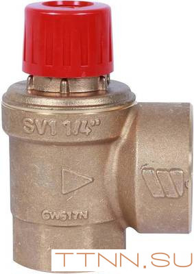 Клапан предохранительный 30х1 1/4" STOUT SVS-0001-003032 Клапан предохранительный 30х1 1/4" STOUT SVS-0001-003032