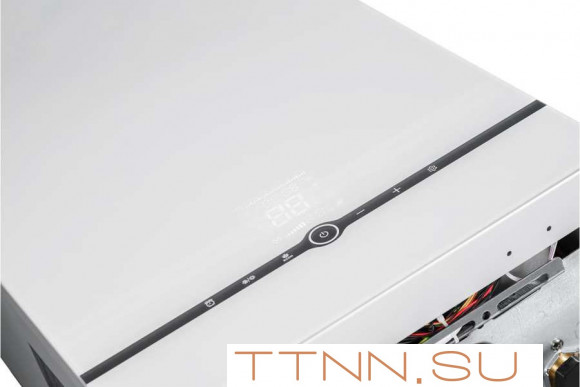 Настенный газовый котел MIZUDO M24Т OpenTherm белая панель управления Настенный газовый котел MIZUDO M24Т OpenTherm белая панель управления